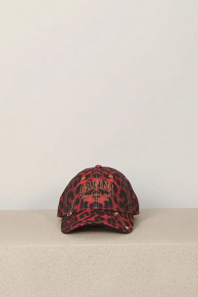 Ganni Pet - Cap Hat Red Leo - Racing Red