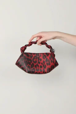 Ganni Tas - Bou Bag Mini Leo - Racing Red