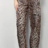 Ganni Broek - Duchesse Nylon Cargo Pants - Leopard