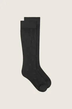 GANNI sokken - A5535 Butterfly lace socks - black