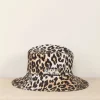 Ganni Buckethat - Fisherman Bucket hat print - Leopard