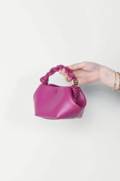 Ganni Tas - Bou Bag Mini - Boysenberry