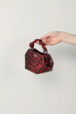 Ganni Tas - Bou Bag Mini Leo - Racing Red