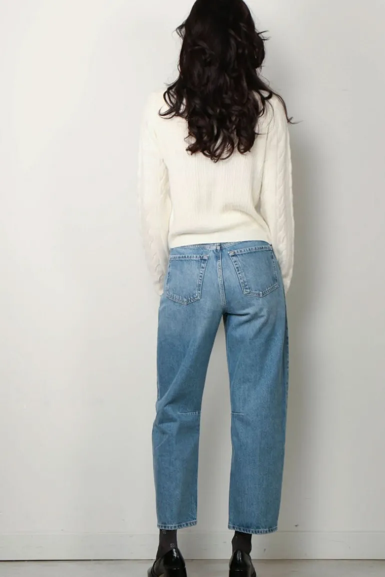 Ganni Vest - Cashmere Mix Tie String Cardigan - Egret
