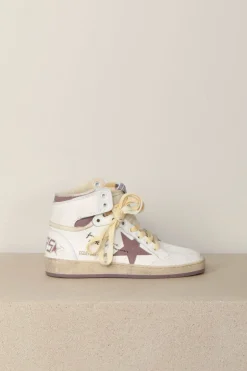 Golden Goose Sneakers - Sky Star Sneakers - White/Pink/Beige