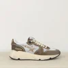Golden Goose Sneakers- Running Sole - White / Red / Beige / Ice