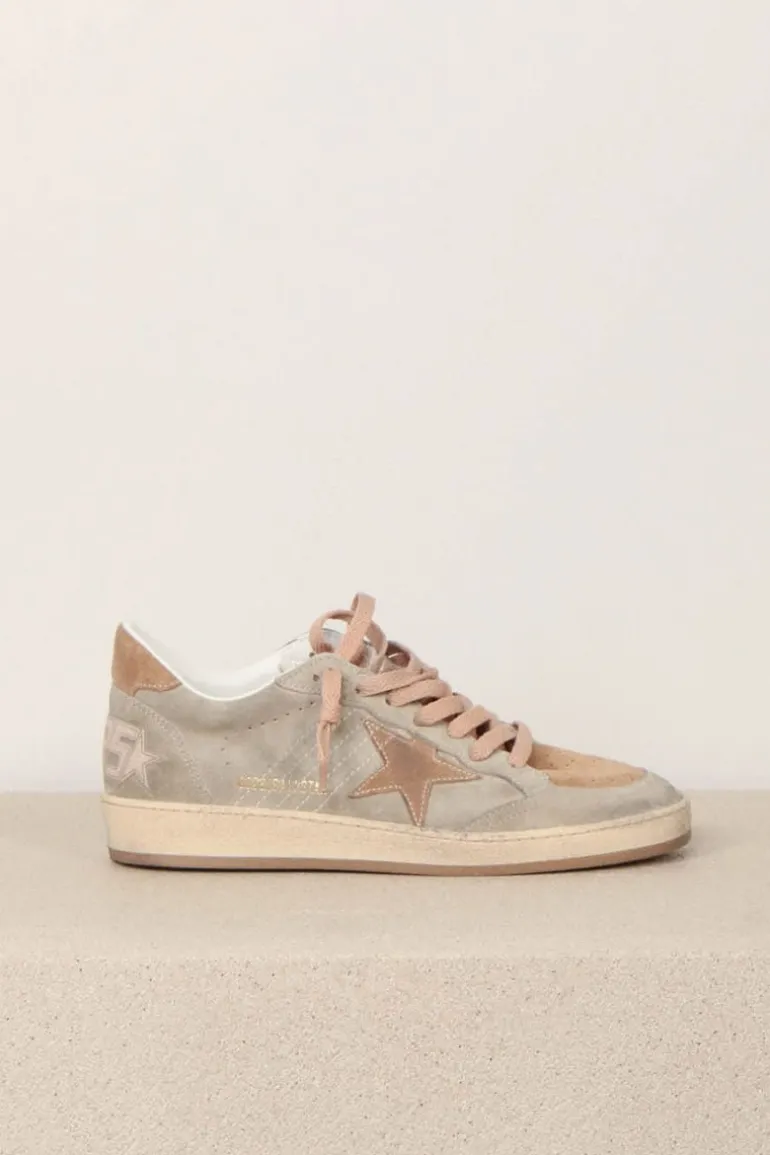 Golden Goose Sneakers - Ballstar - Ice / Tabacco
