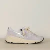 Golden Goose Sneakers - Running Sole - Iris / Silver