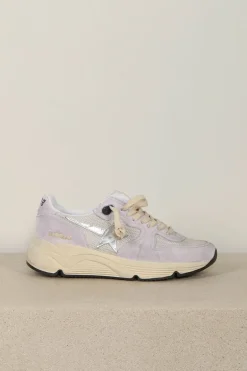 Golden Goose Sneakers - Running Sole - Iris / Silver