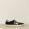 Golden Goose Sneakers - Super Star Sneakers - Blue/White/Silver