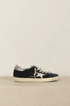 Golden Goose Sneakers - Super Star Sneakers - Blue/White/Silver