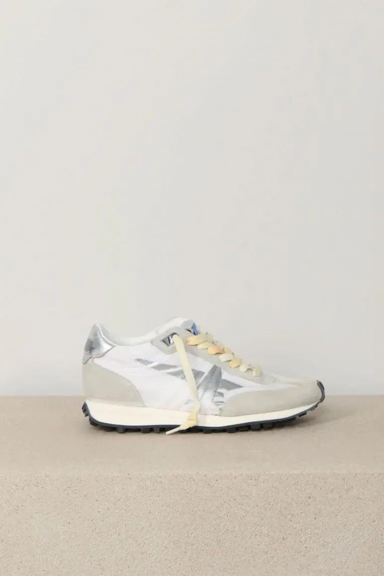 Golden Goose Sneakers - Marathon Sneakers - White/Grey/Silver