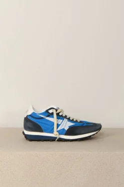 Golden Goose Sneakers - Marathon Sneakers - Royal blue/Dark blue/White