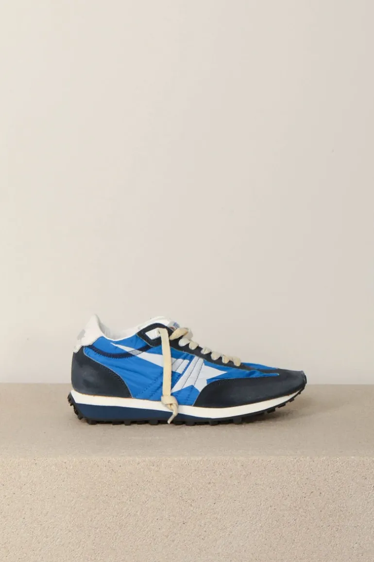 Golden Goose Sneakers - Marathon Sneakers - Royal blue/Dark blue/White