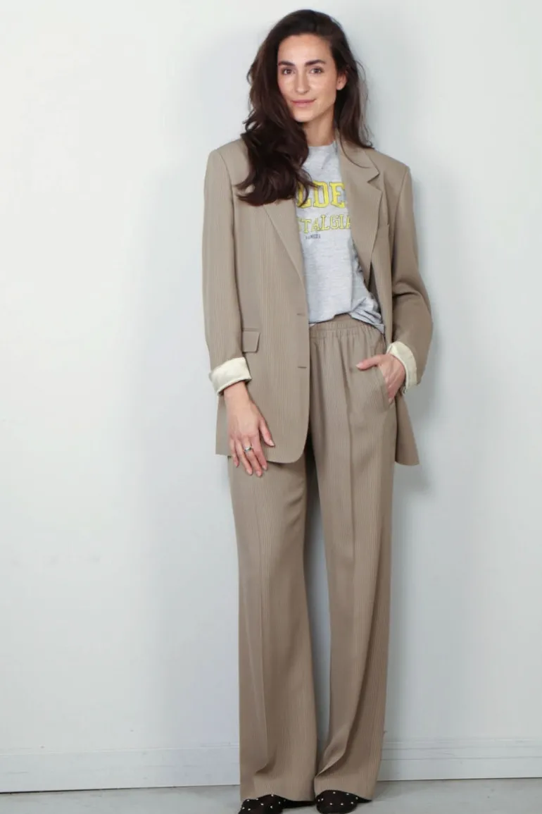 Golden Goose Broek - Jogging Brittany - Travertine