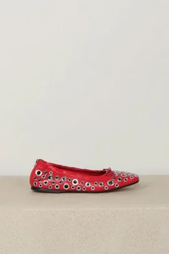 Golden Goose Ballerina's - Amy - Lipstick Red