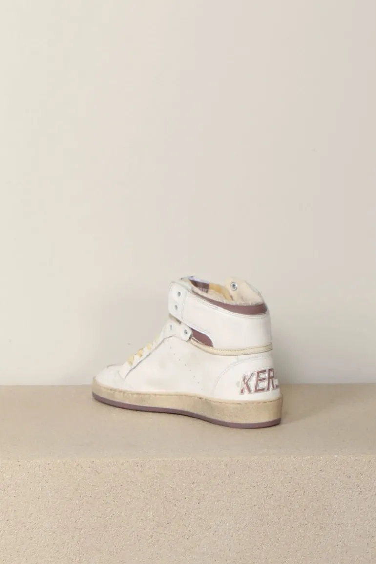 Golden Goose Sneakers - Sky Star Sneakers - White/Pink/Beige