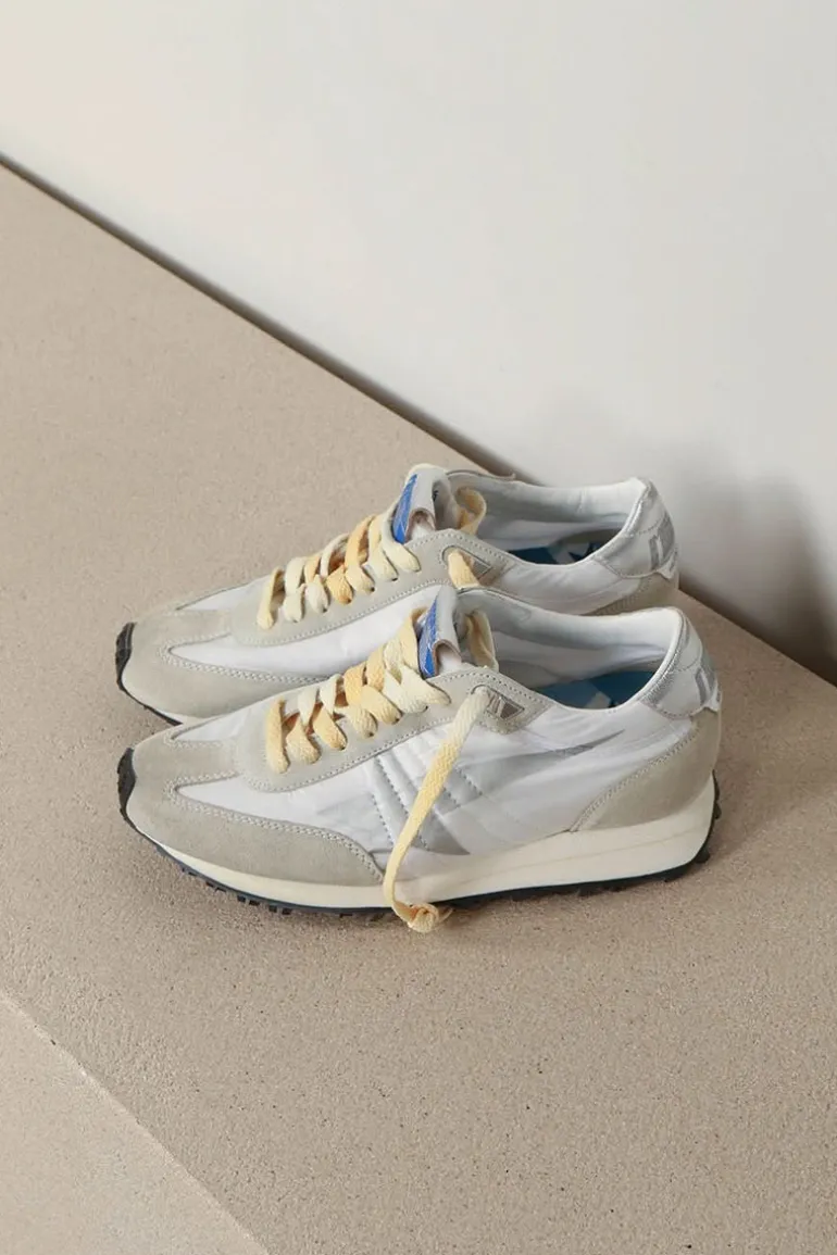 Golden Goose Sneakers - Running Marathon - White / Grey / Silver