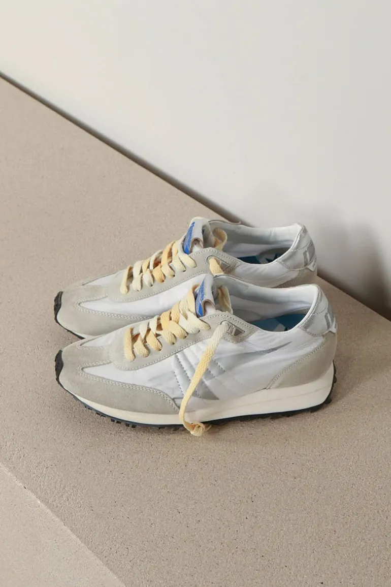 Golden Goose Sneakers - Marathon Sneakers - White/Grey/Silver