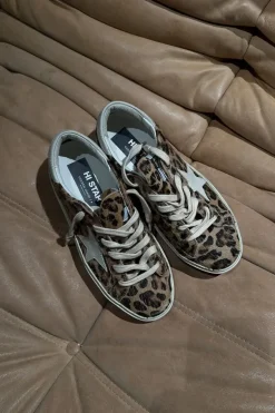Golden Goose Sneakers - Hi Star - Beige Brown