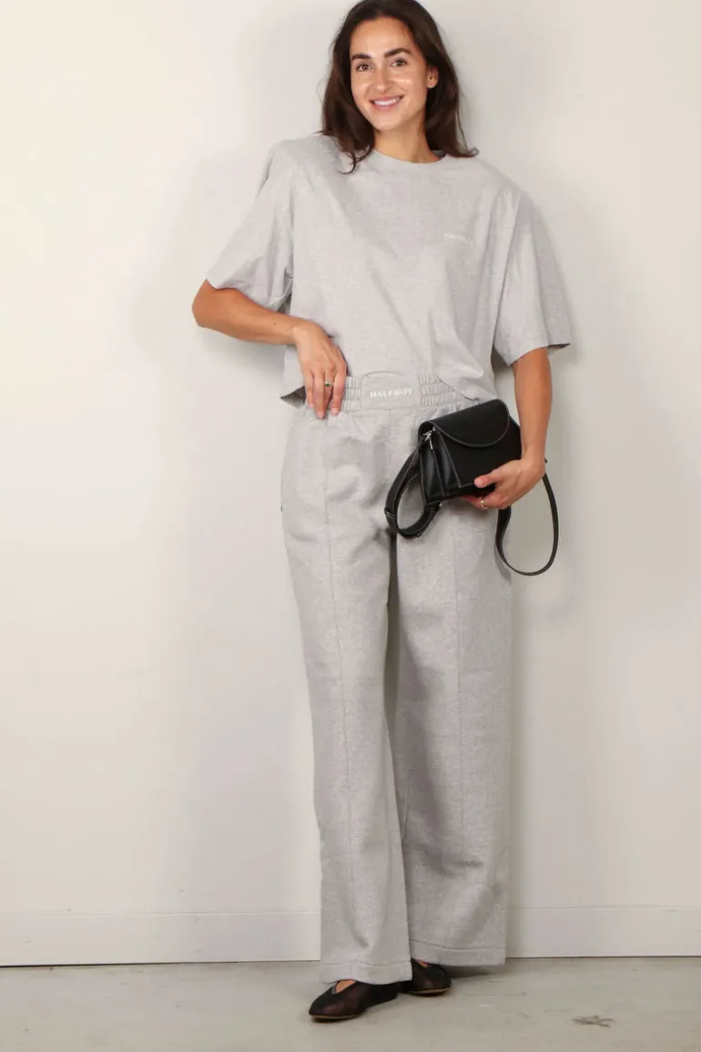 Halfboy T-shirt - Power t-shirt - Light grey melange