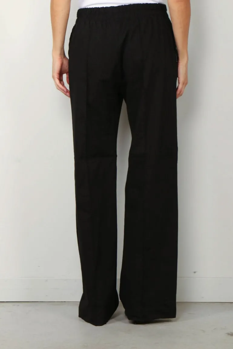 Halfboy Broek - Sporty tailored pants - Black