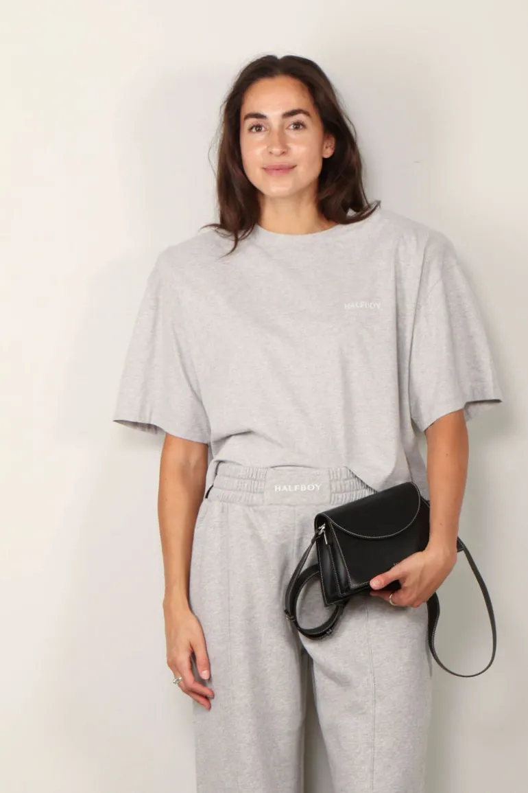 Halfboy T-shirt - Power t-shirt - Light grey melange