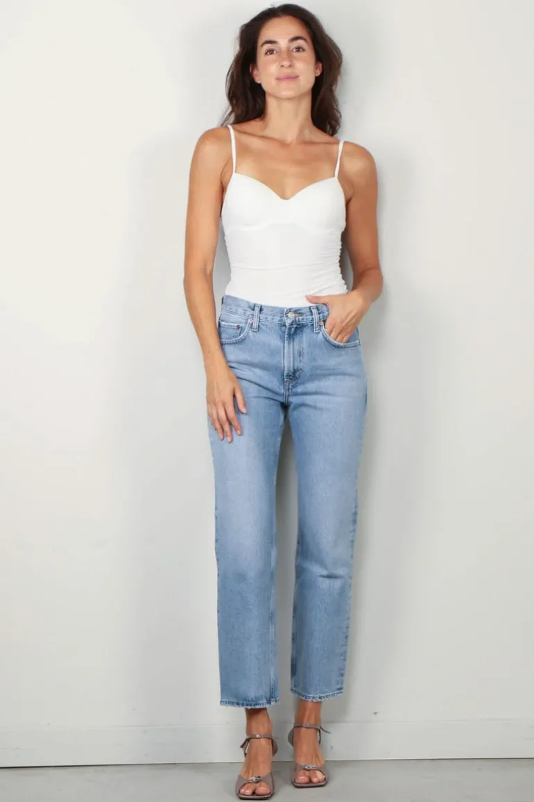 Hanro top - Allure Padded Bra - off white
