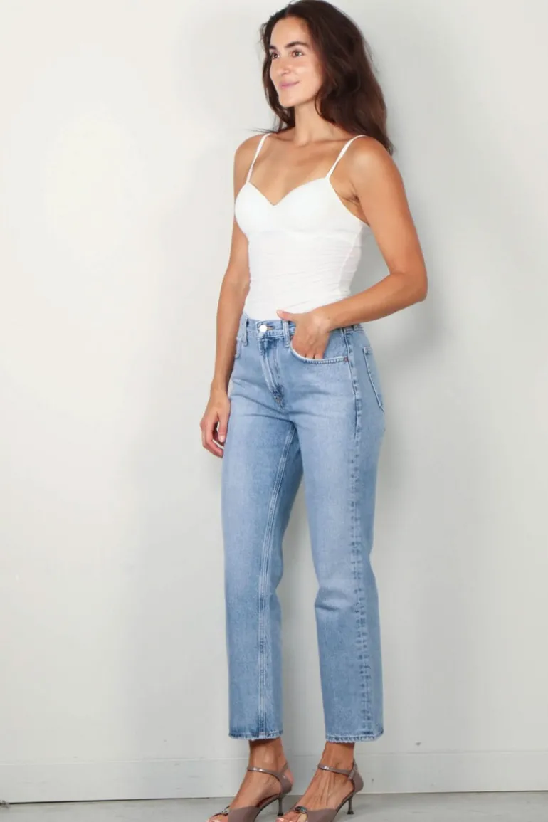 Hanro top - Allure Padded Bra - off white