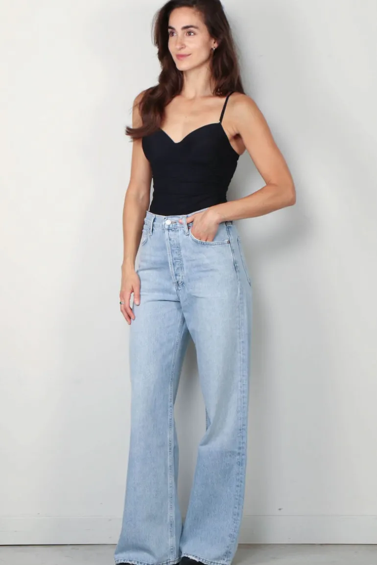 Hanro top - Allure Padded Bra - black
