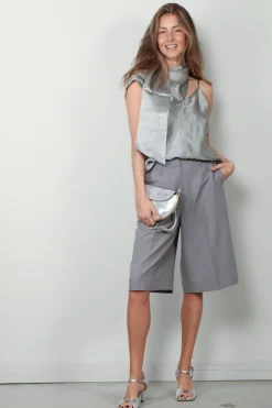 Herskind Top - Ava - Pearl Grey