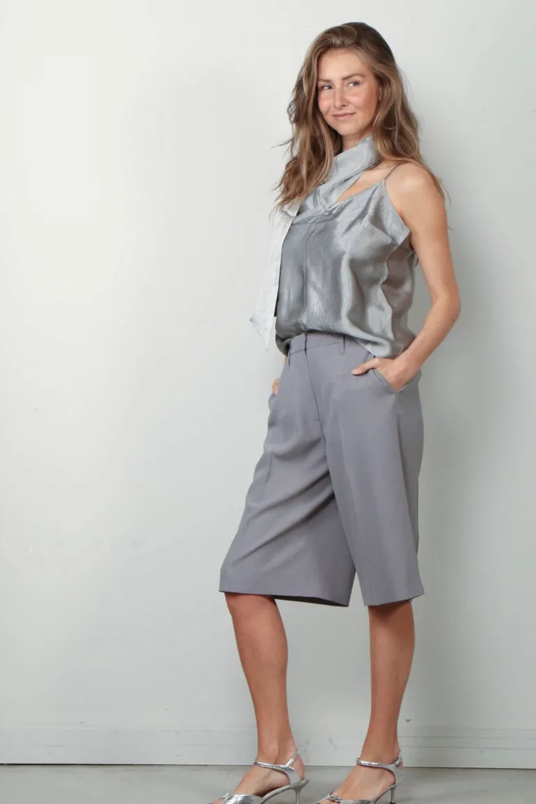 Herskind Top - Ava - Pearl Grey