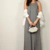 Indress Jurk - Hibiscus - Heather Grey