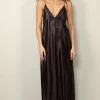 Indress Jurk - Dahlia - Burgundy Black