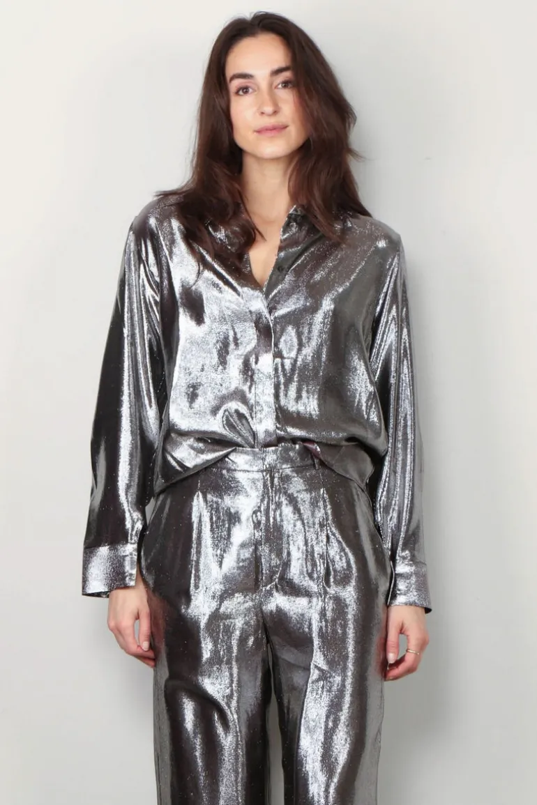 Indress Top - Jane - Dark silver