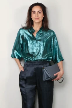 Indress Blouse - Camomille - Turquoise