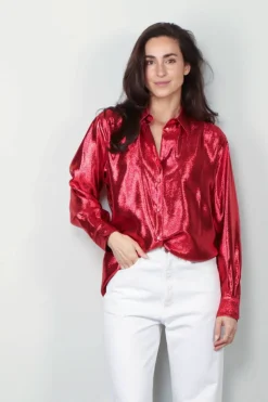 Indress Blouse - Jacinthe - Red