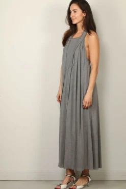 Indress Jurk - Hibiscus - Heather Grey