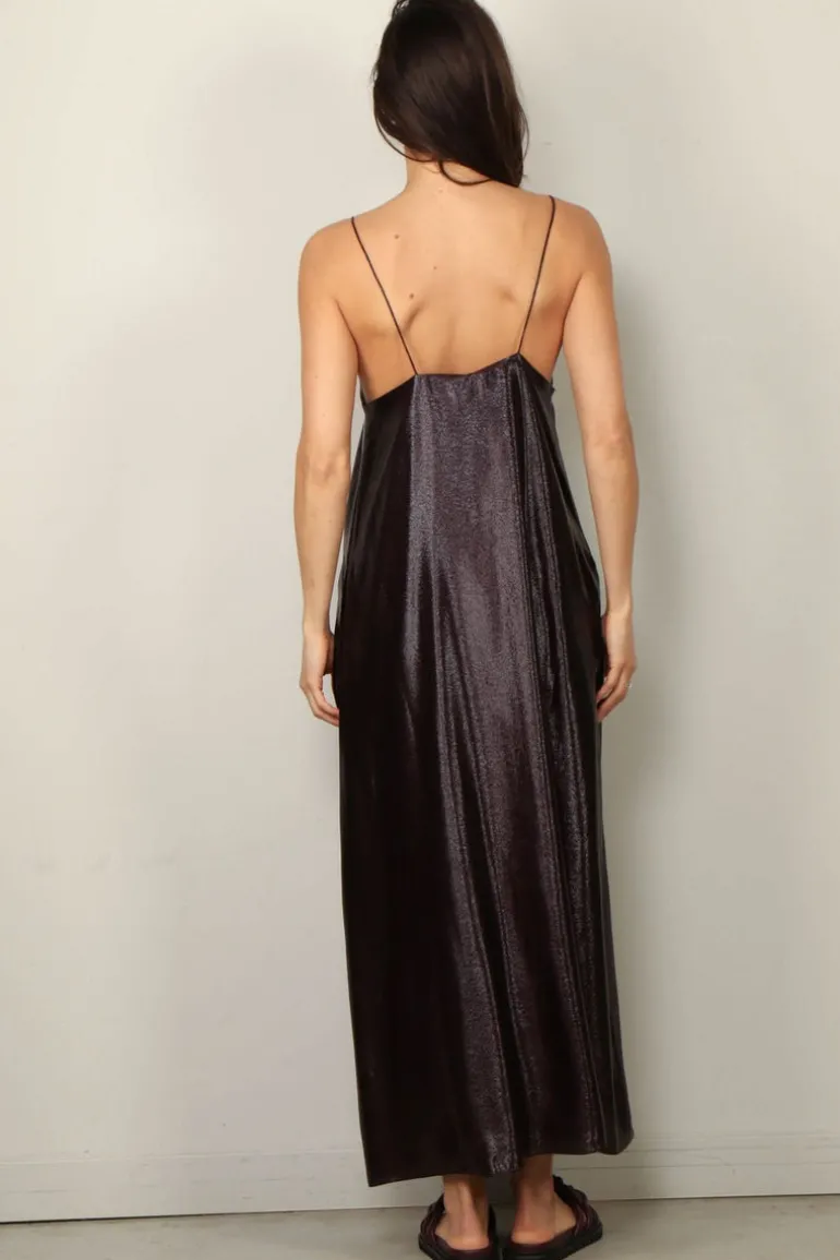 Indress Jurk - Dahlia - Burgundy Black