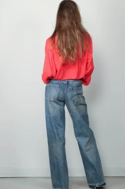 Indress Blouse - Lavande Shirt - Poppy Red