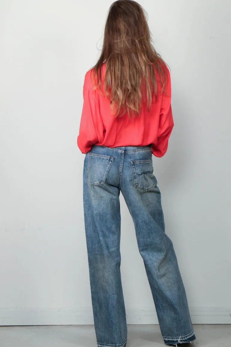 Indress Blouse - Lavande Shirt - Poppy Red