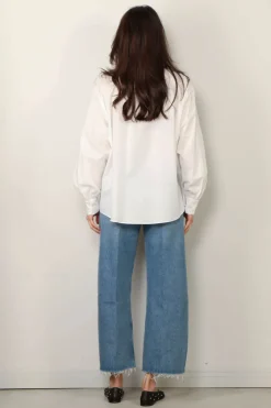 Indress Blouse - Bleuet - Ecru