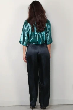 Indress Blouse - Camomille - Turquoise
