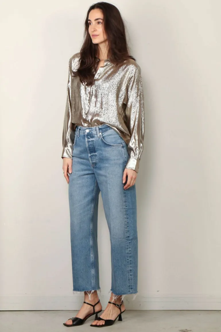 Indress Blouse - Clématite - Silver