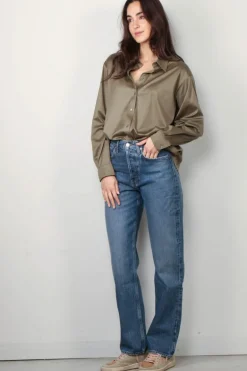 Indress Blouse - Brad - Kaki