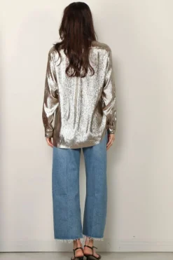 Indress Blouse - Clématite - Silver