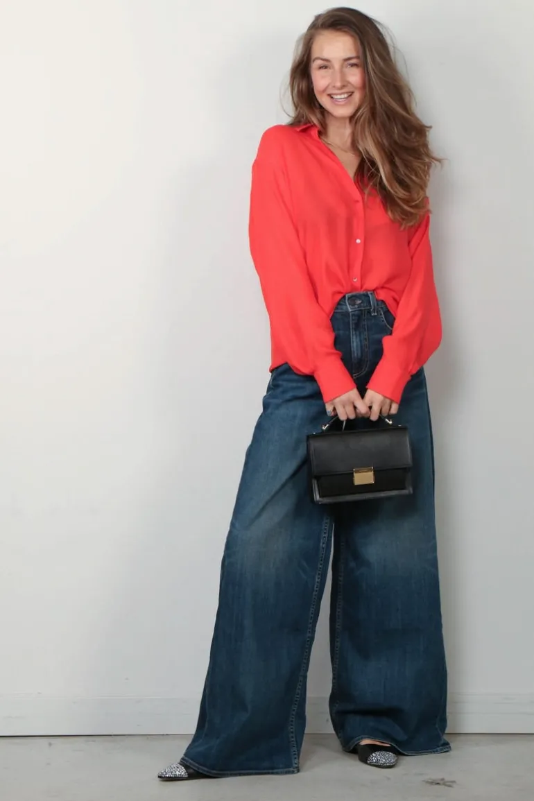 Indress Blouse - Lavande Shirt - Poppy Red