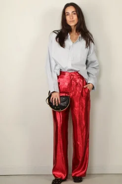 Indress Broek - Glaïeul - Red