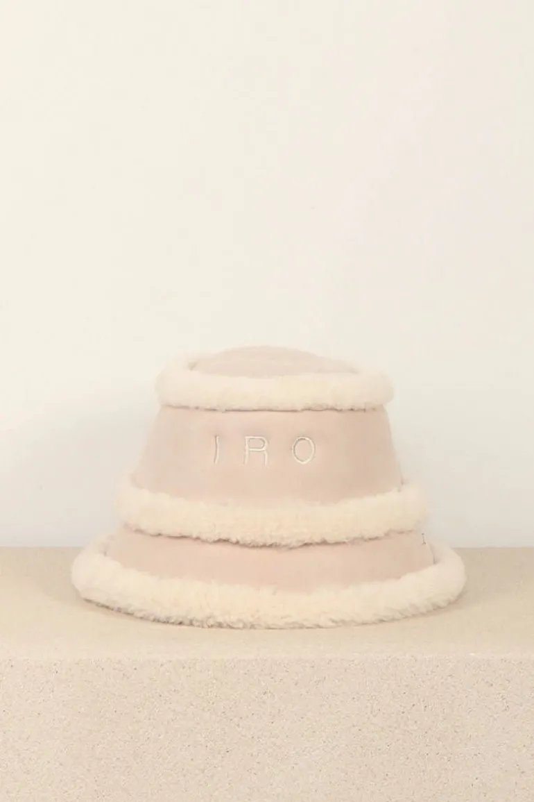 IRO bucket hat - VENETO SHEARLIN - CREAM