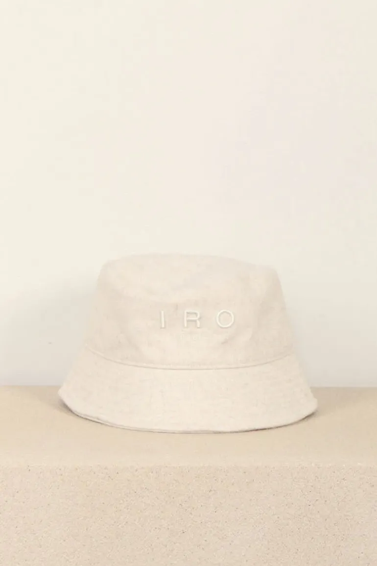 IRO bucket hat - VENETO FELT - LIGHT BEIGE